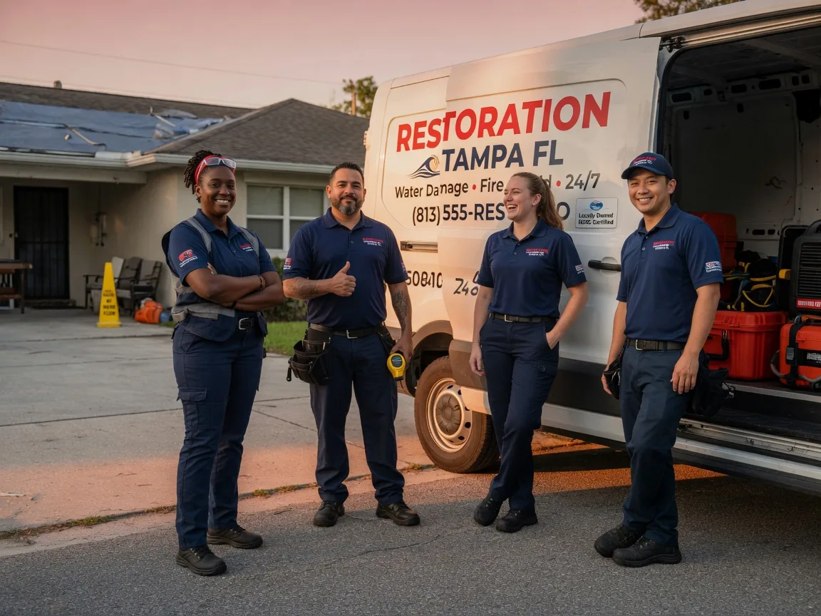 Water Damage Restoration company in Fall Creek, WI